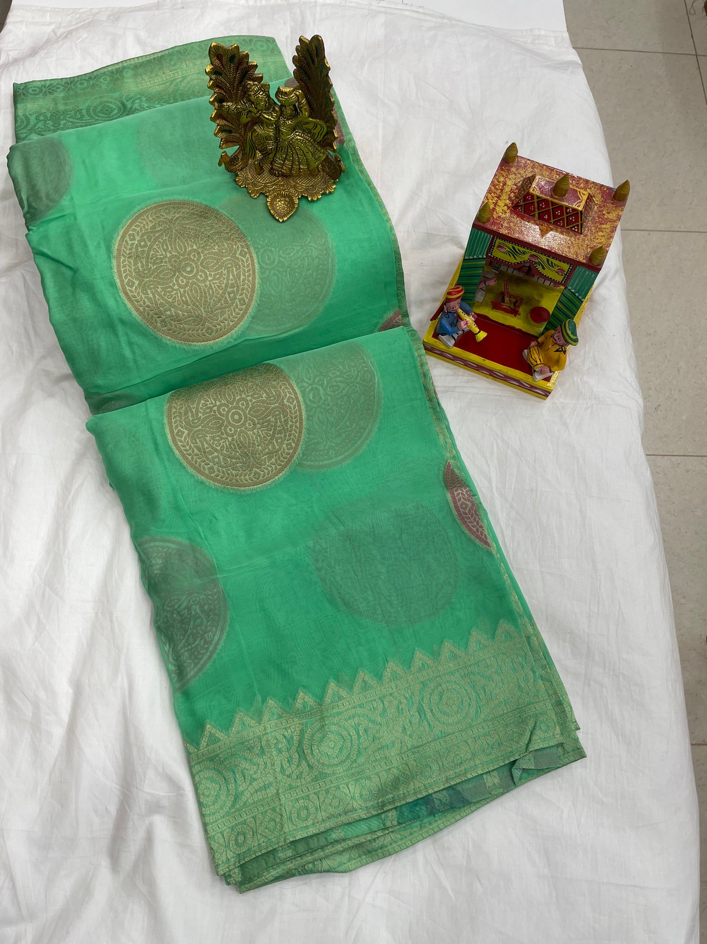 ORGANZA BANARAS SAREE