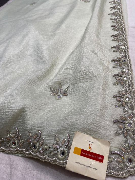 Glass organza