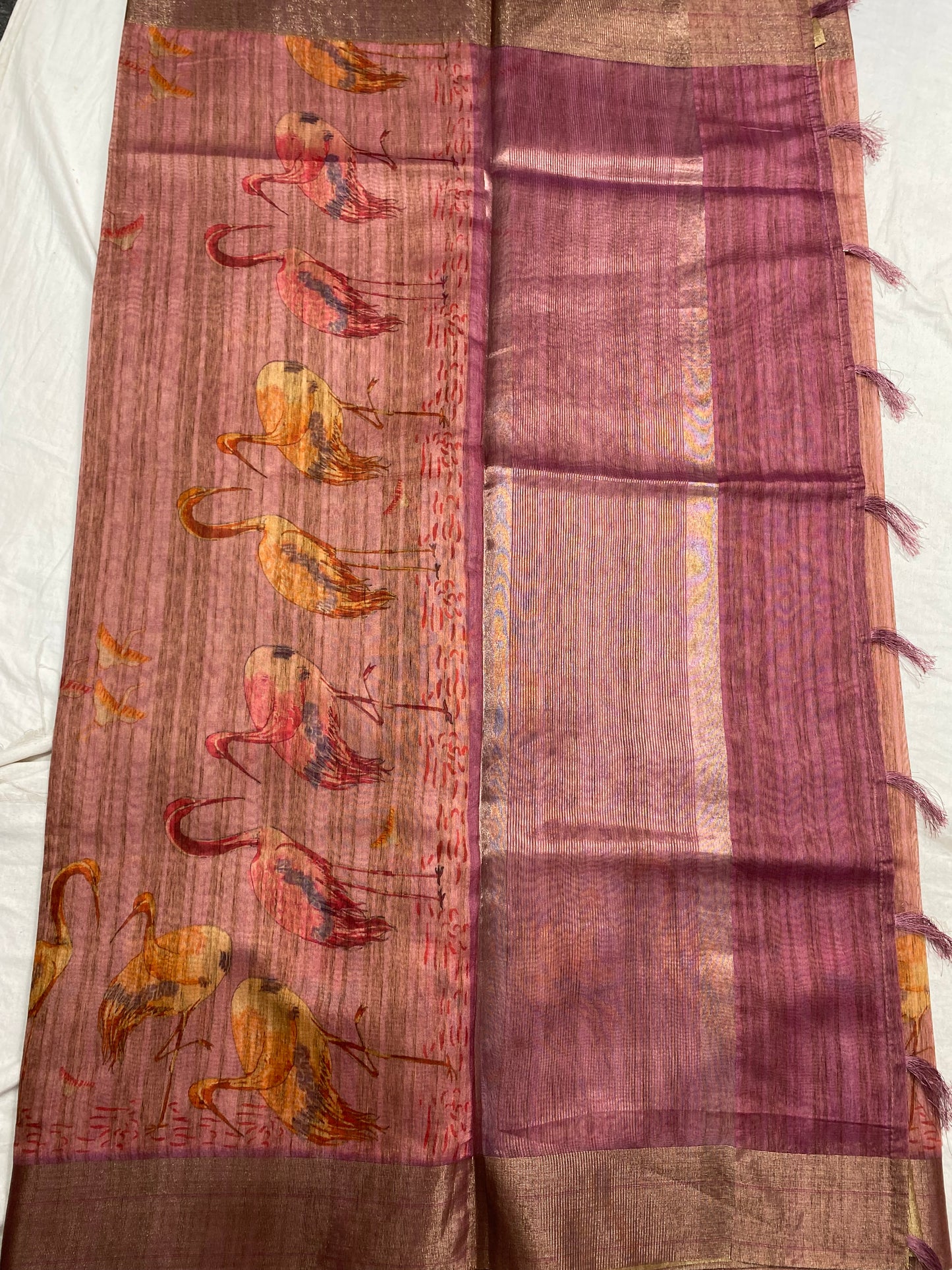 Chanderi tissue