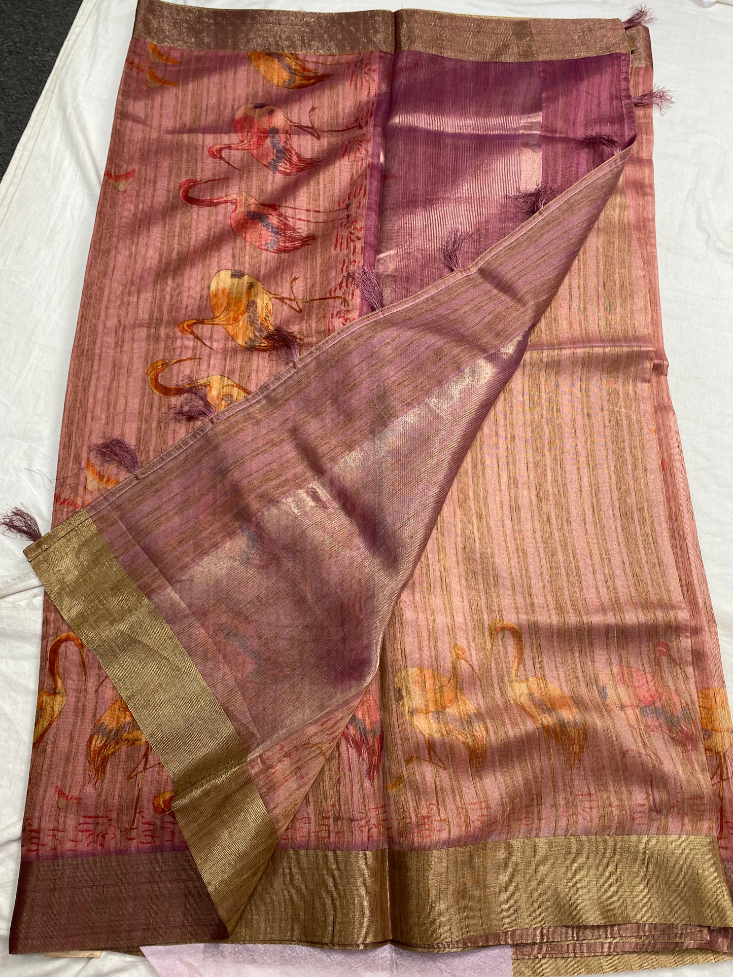 Chanderi tissue