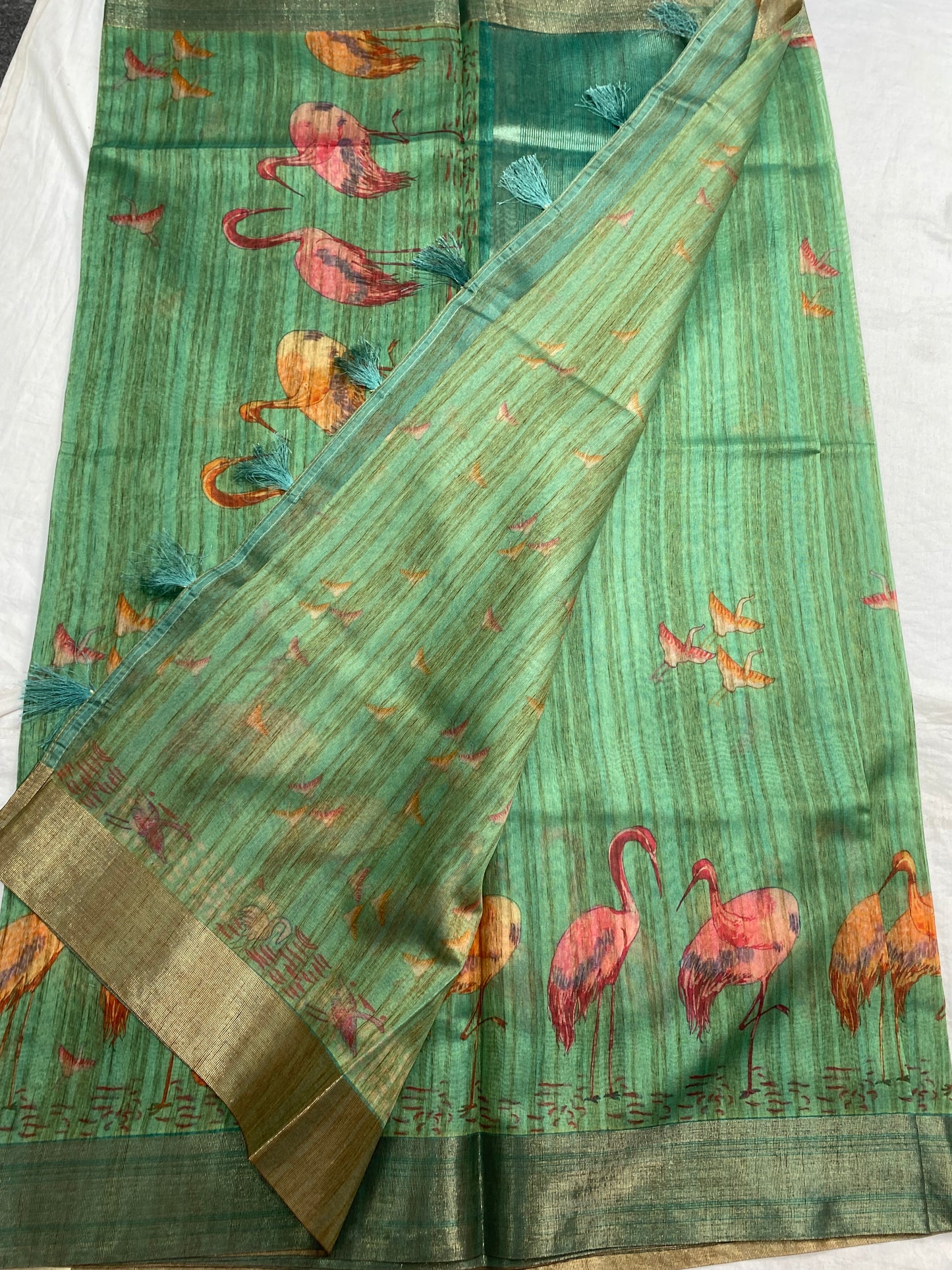 Chanderi tissue