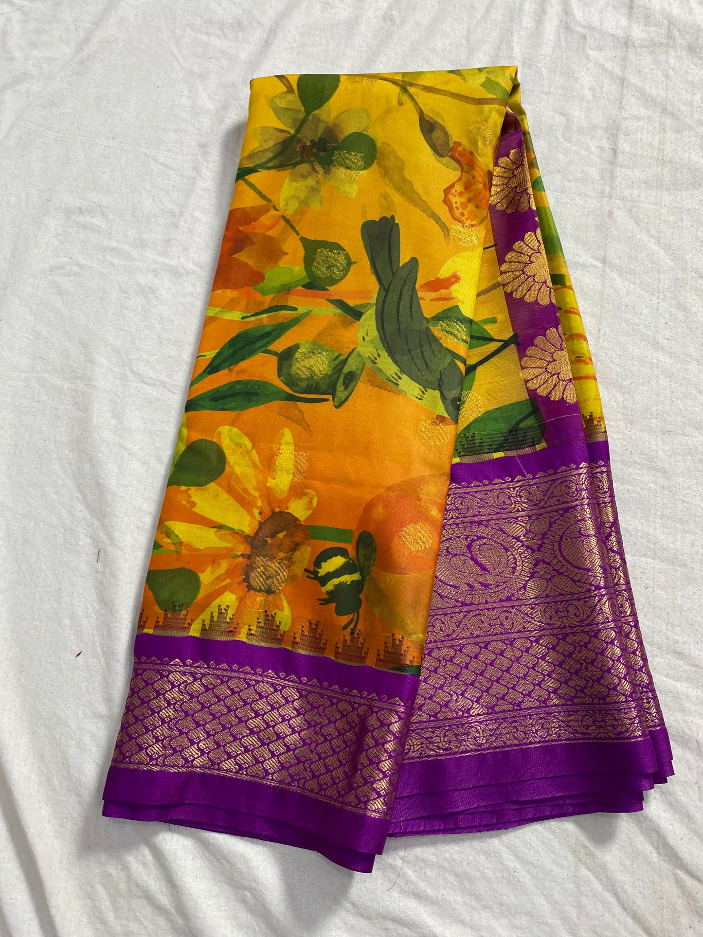 Gadwal digital saree