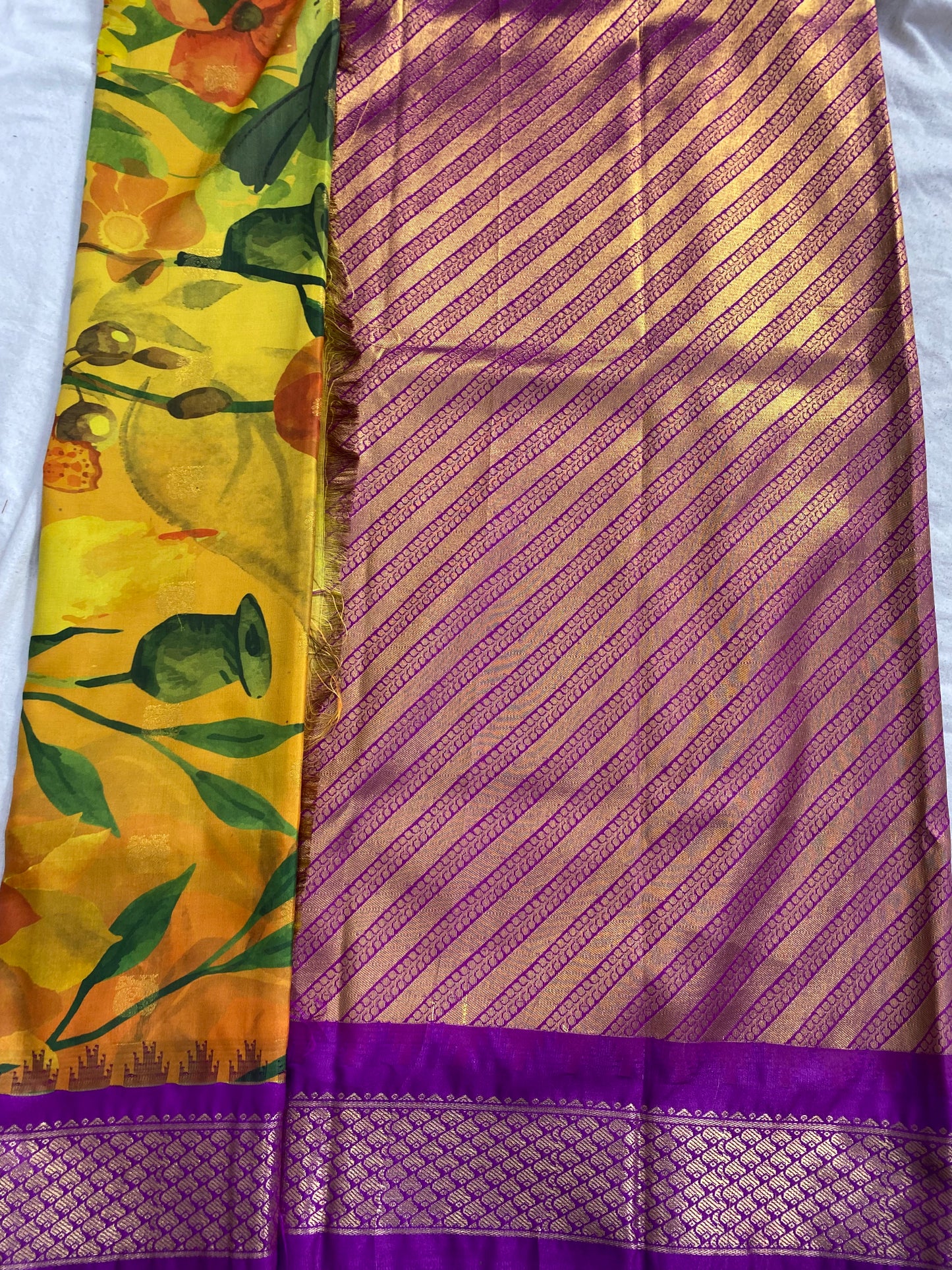 Gadwal digital saree