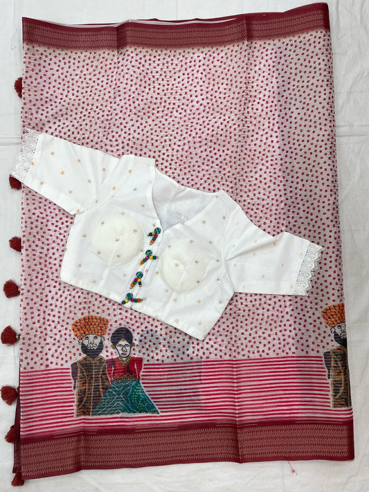 DESIGNER BLOUSE SAREE