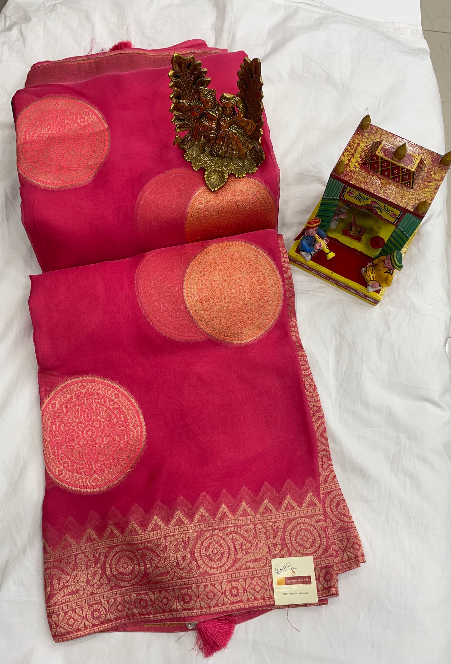 ORGANZA BANARAS SAREE