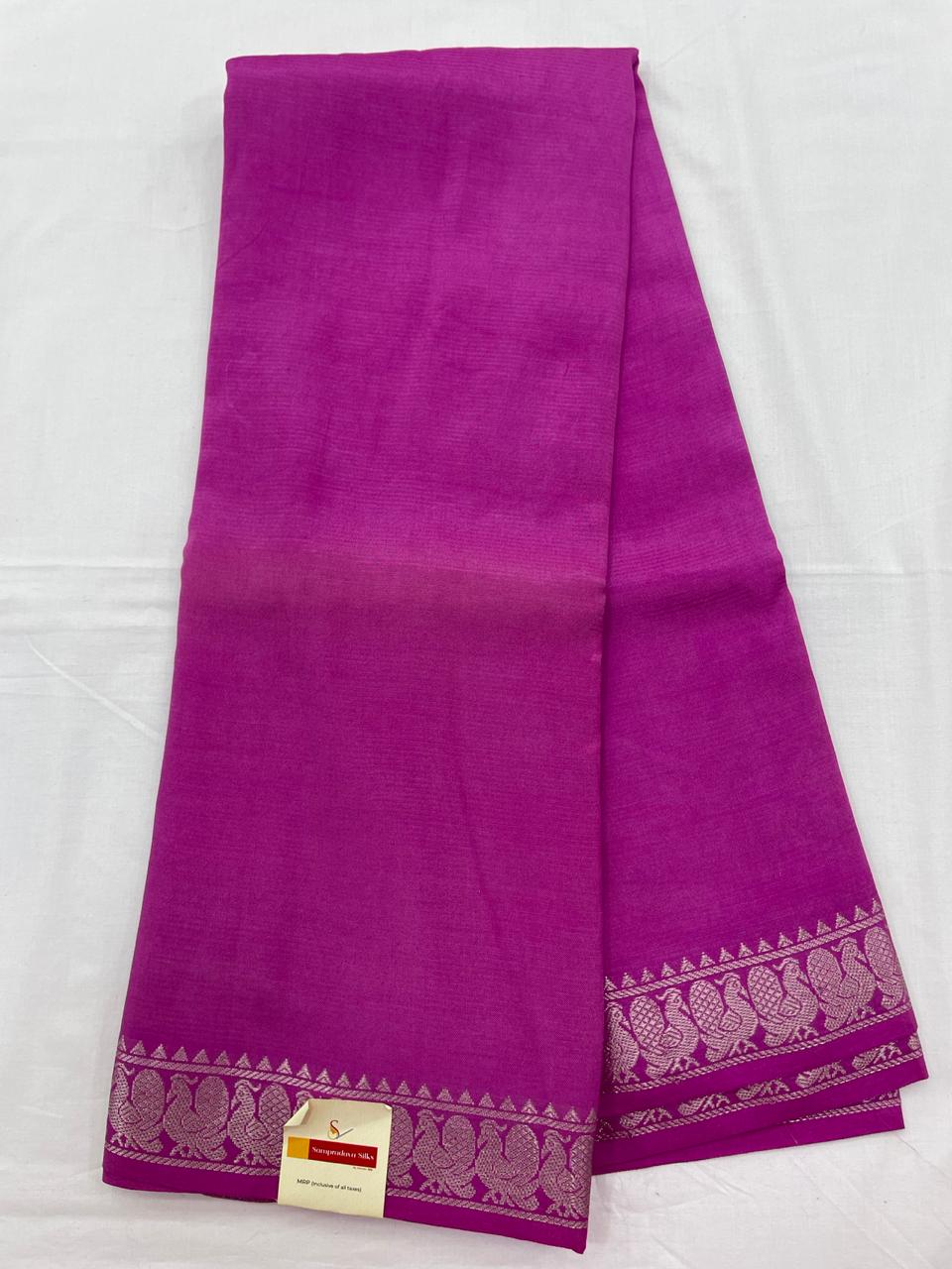 MANGALAGIRI PLAIN SAREE