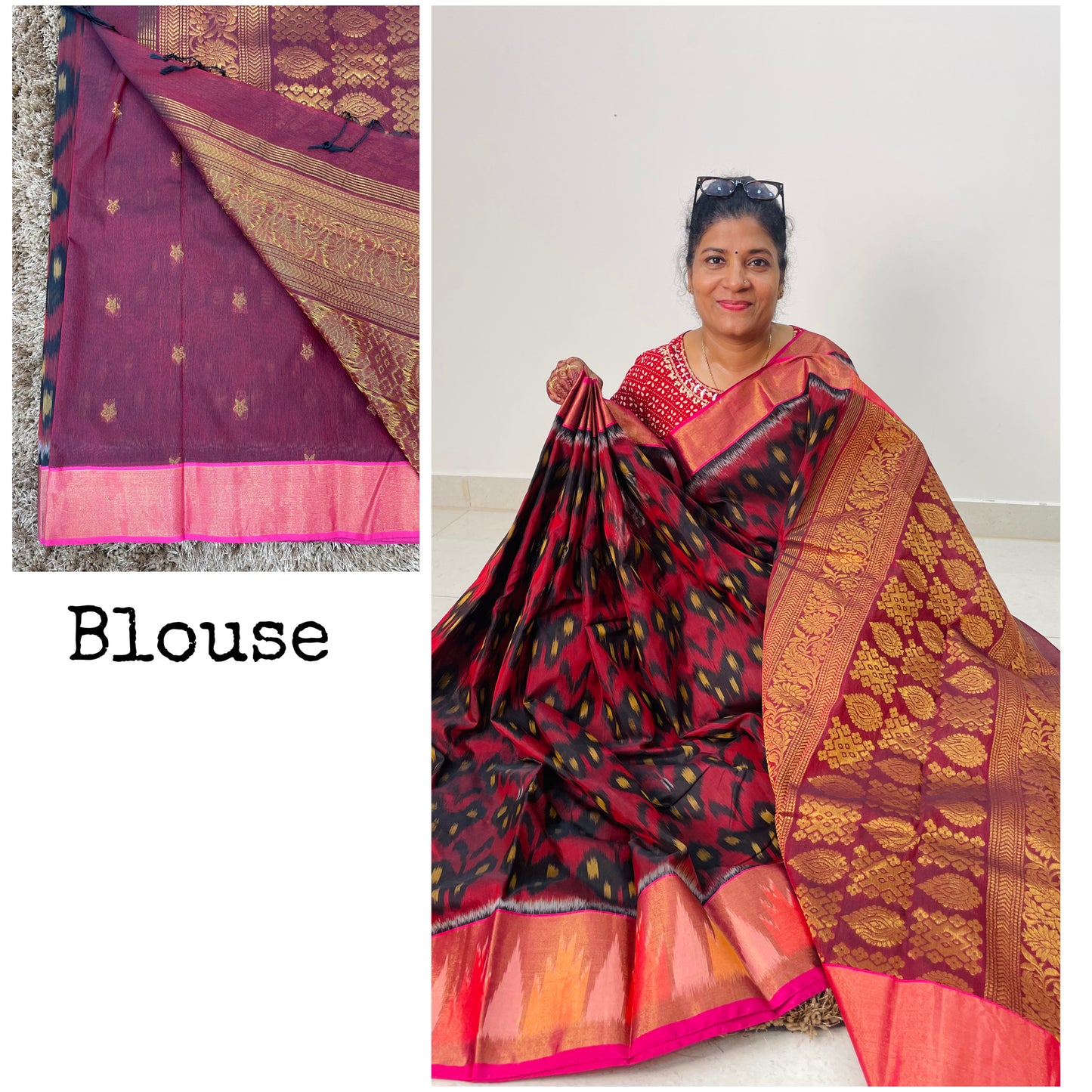 MERCIDIZED POCHAMPALLY HANDLOOM SAREE