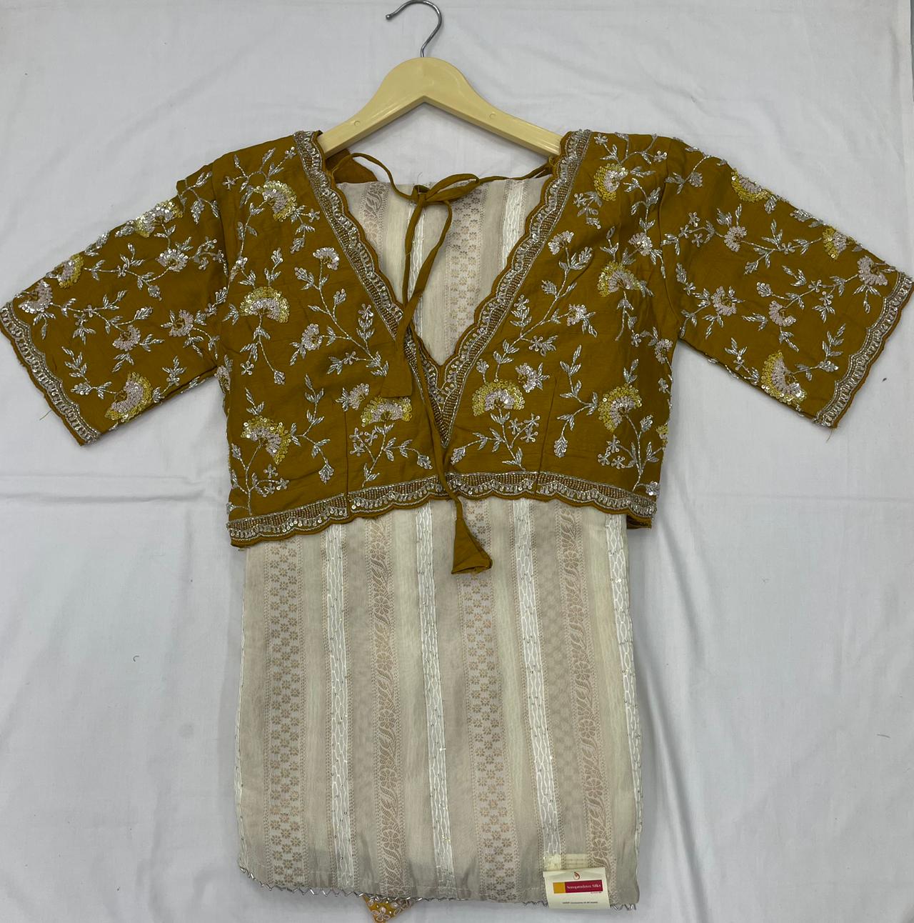DESIGNER BLOUSE SAREE