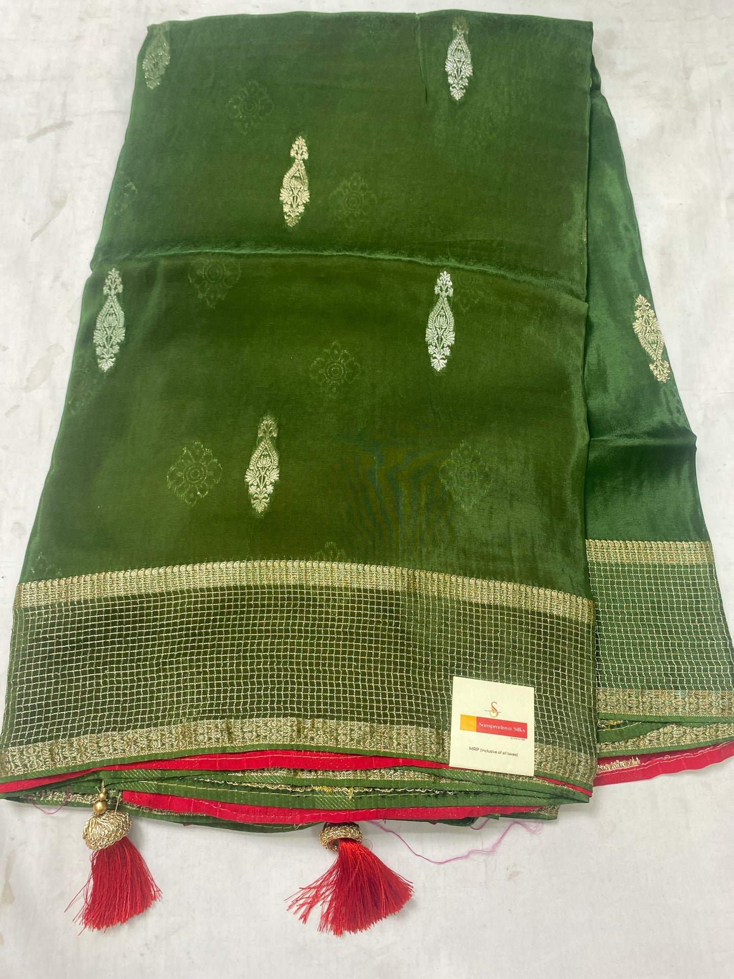 H O silk saree