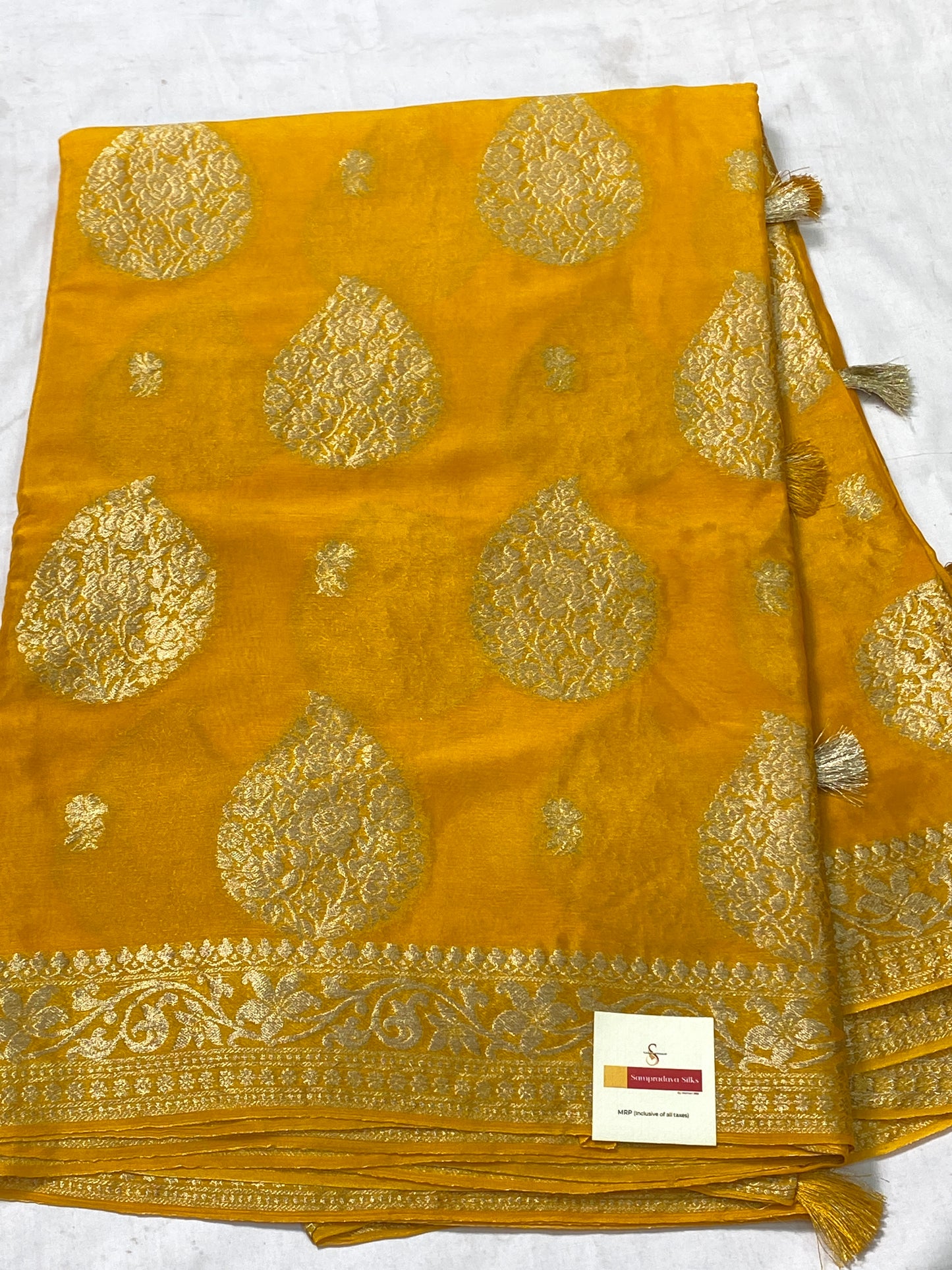 Plain saree