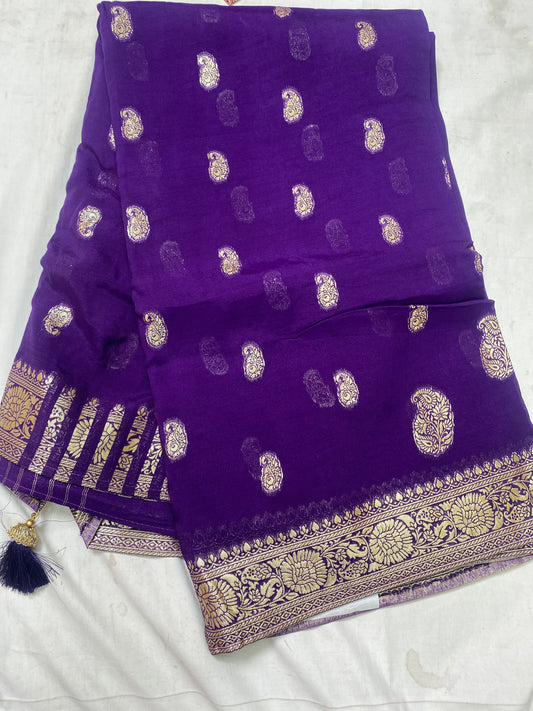 Banarasi georgette