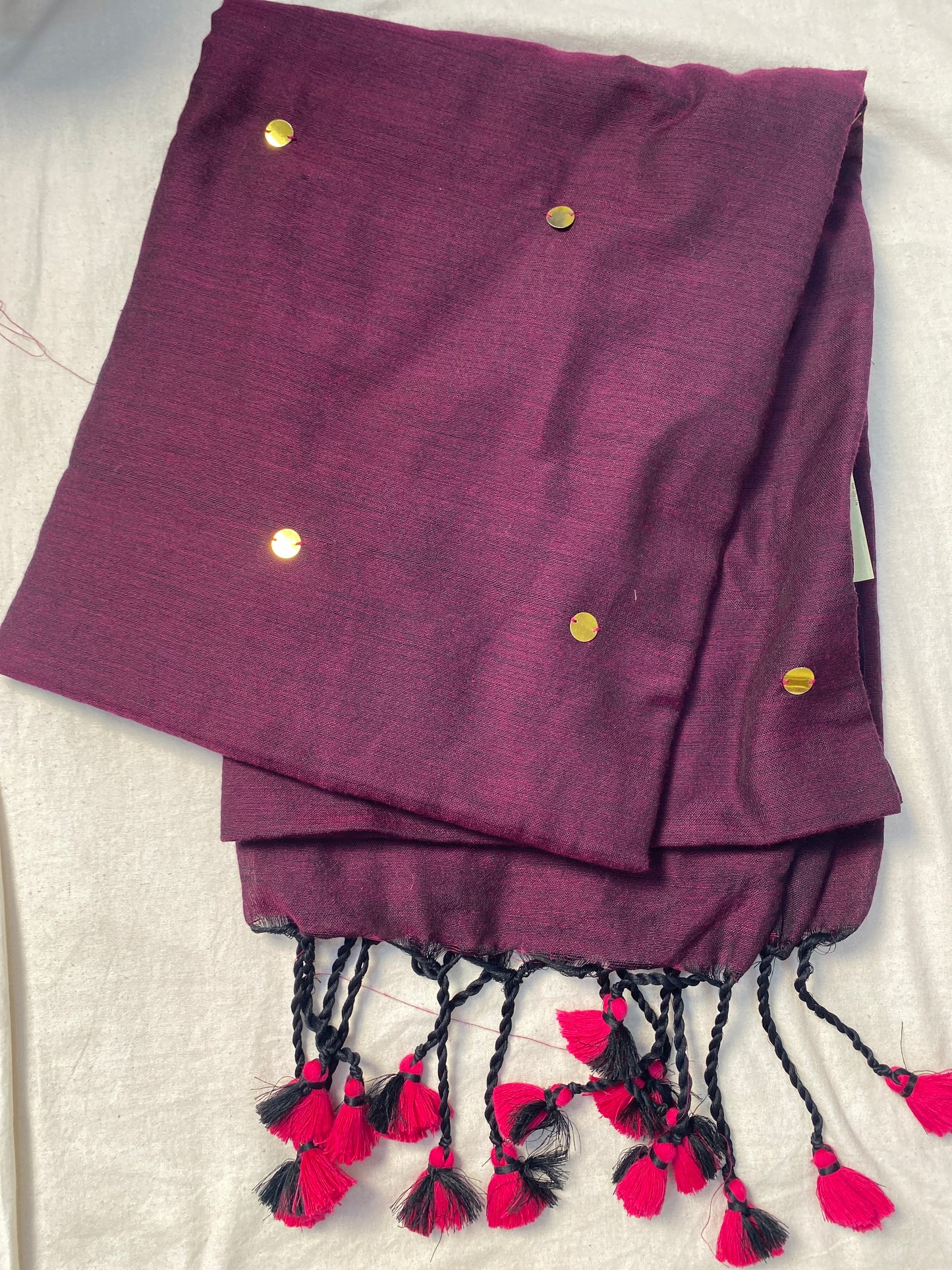 Khadi print saree