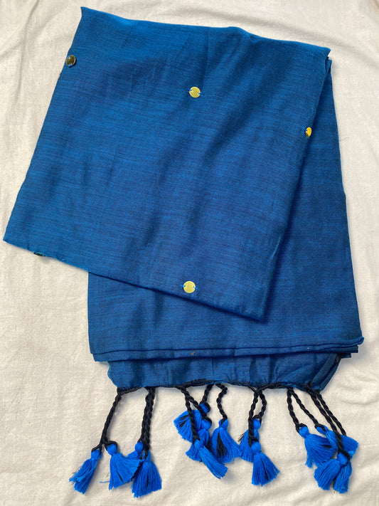 Khadi print saree