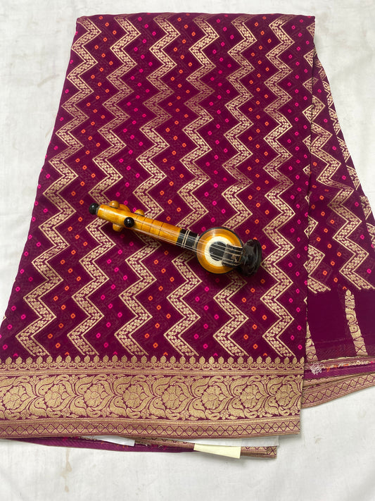 Banarasi georgette